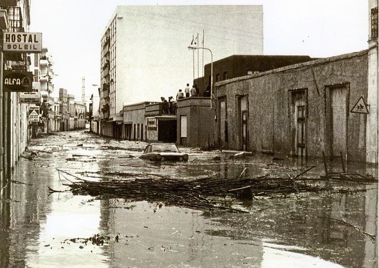 Génesis de las inundaciones de octubre de 1973 en el sureste de la Península Ibérica